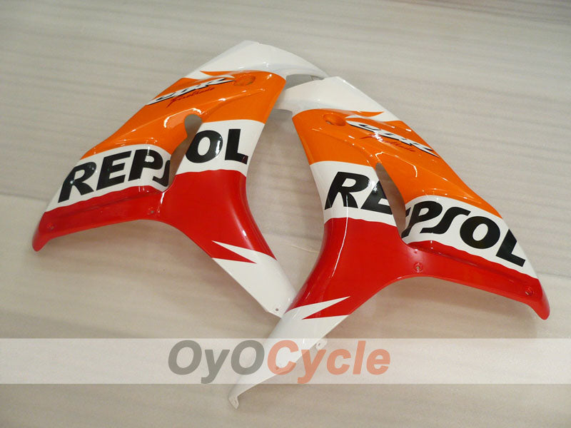 Carenado de inyección para CBR1000RR 06-07 - Naranja, Amarillo - Repsol #OYO87900640