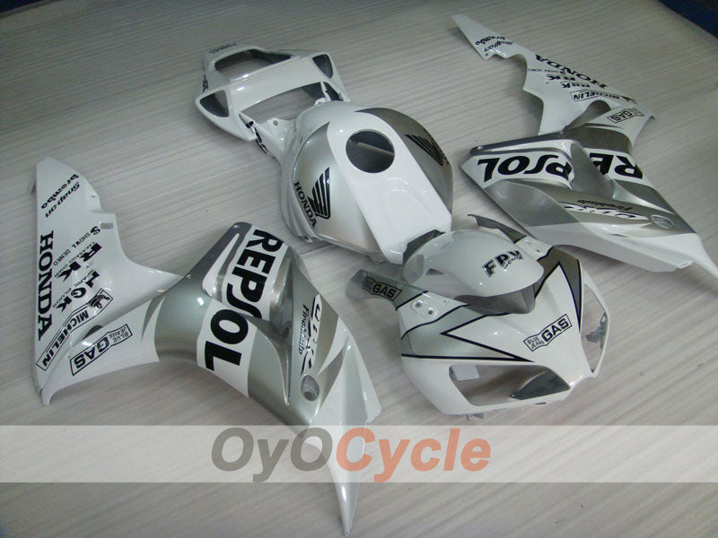 Kit de carenado por inyección para CBR1000RR 06-07 - Blanco, Plata - Repsol #OYO87900641 Imagen principal del producto