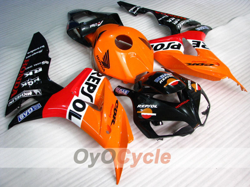Carenado de inyección para CBR1000RR 06-07 - Naranja, Negro - Repsol #OYO87900644 Imagen principal del producto