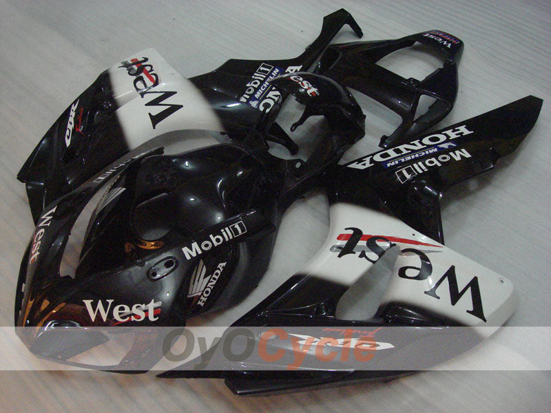 Kit de carenado por inyección para CBR1000RR 06-07 - Blanco, Negro - Oeste #OYO87900653
