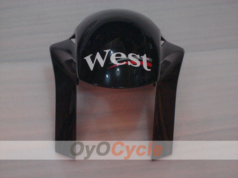Kit de carenado por inyección para CBR1000RR 06-07 - Blanco, Negro - Oeste #OYO87900653