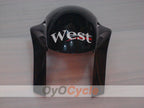 Kit de carenado por inyección para CBR1000RR 06-07 - Blanco, Negro - Oeste #OYO87900653
