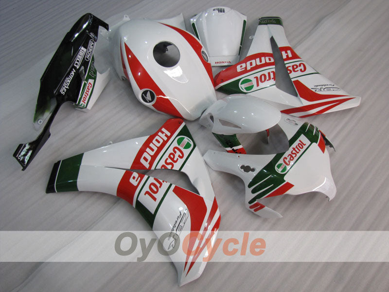 Kit de carenado de inyección para 08-11 CBR1000RR - Rojo, Blanco - Castrol #OYO87900654 Imagen principal del producto
