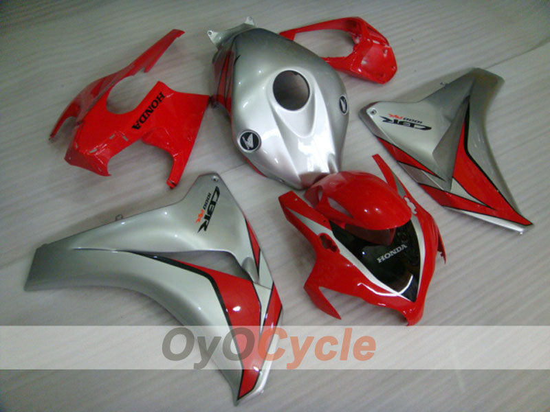 Kit de carenado por inyección para CBR1000RR 08-11 - Rojo, Plata - Fireblade #OYO87900670