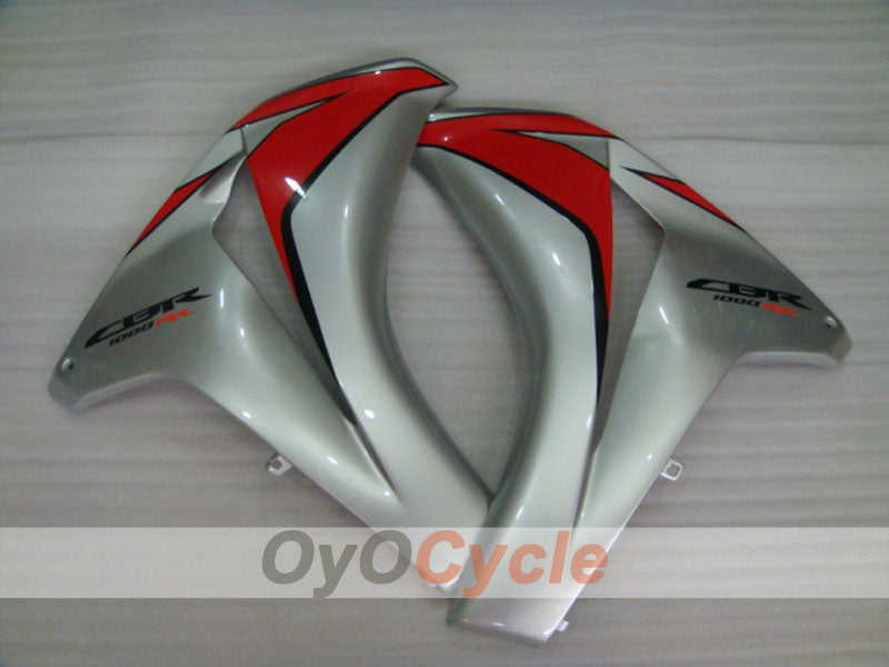 Kit de carenado por inyección para CBR1000RR 08-11 - Rojo, Plata - Fireblade #OYO87900670