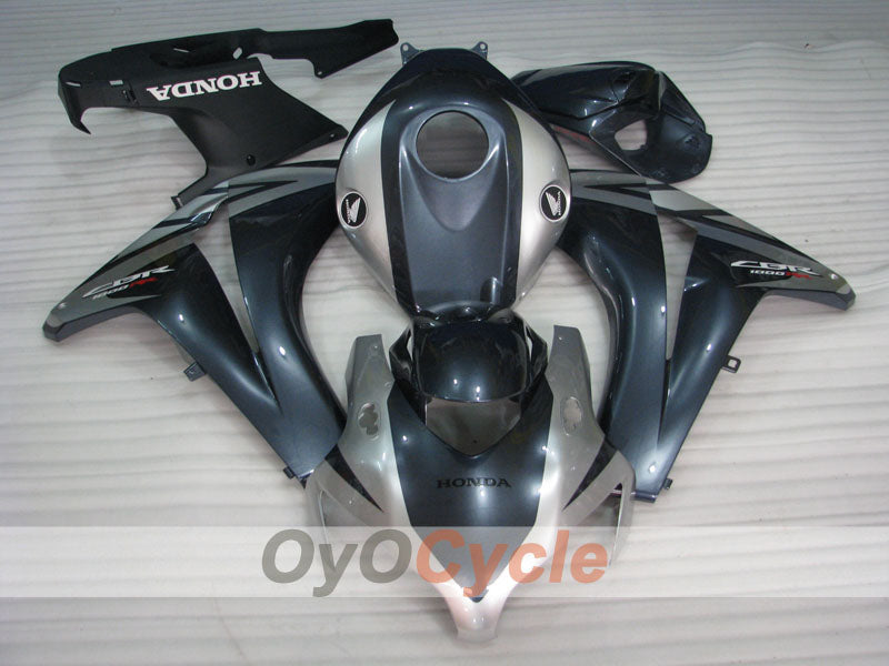 Kit de carenado por inyección para CBR1000RR 08-11 - Negro, Plata - Fireblade #OYO87900675 Imagen secundaria del producto
