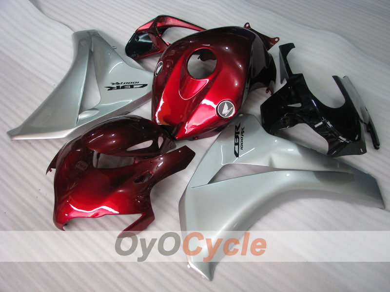 Kit de carenado de inyección para CBR1000RR 08-11 - Rojo, Plata - Fireblade #OYO87900677 Imagen secundaria del producto