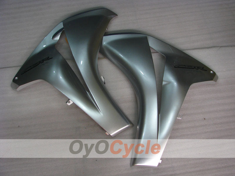 Kit de carenado por inyección para CBR1000RR 08-11 - Negro, Plata - Fireblade #OYO87900680