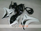 Kit de carenado por inyección para CBR1000RR 08-11 - Blanco, Negro - Fireblade #OYO87900683