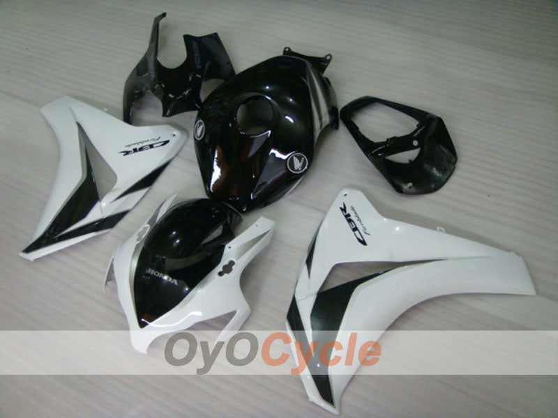 Kit de carenado por inyección para CBR1000RR 08-11 - Blanco, Negro - Fireblade #OYO87900683