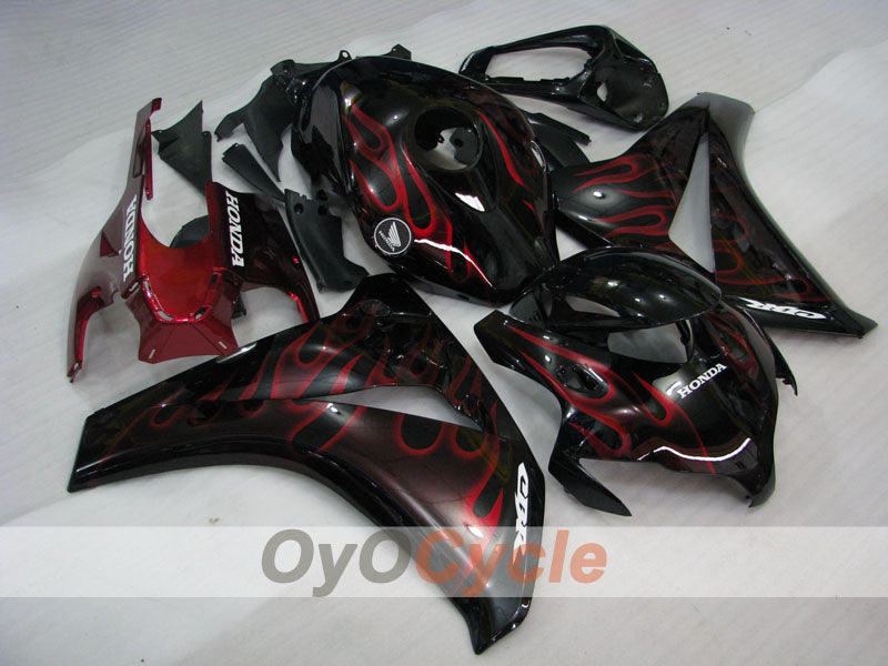 Kit de carenado por inyección para CBR1000RR 08-11 - Rojo, Negro - Llama #OYO87900684 Imagen secundaria del producto