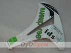 Kit de carenado por inyección para CBR1000RR 08-11 - Verde, Blanco - HANN Spree #OYO87900685