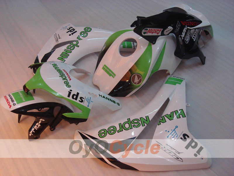 Kit de carenado por inyección para CBR1000RR 08-11 - Verde, Blanco - HANN Spree #OYO87900685 Imagen principal del producto