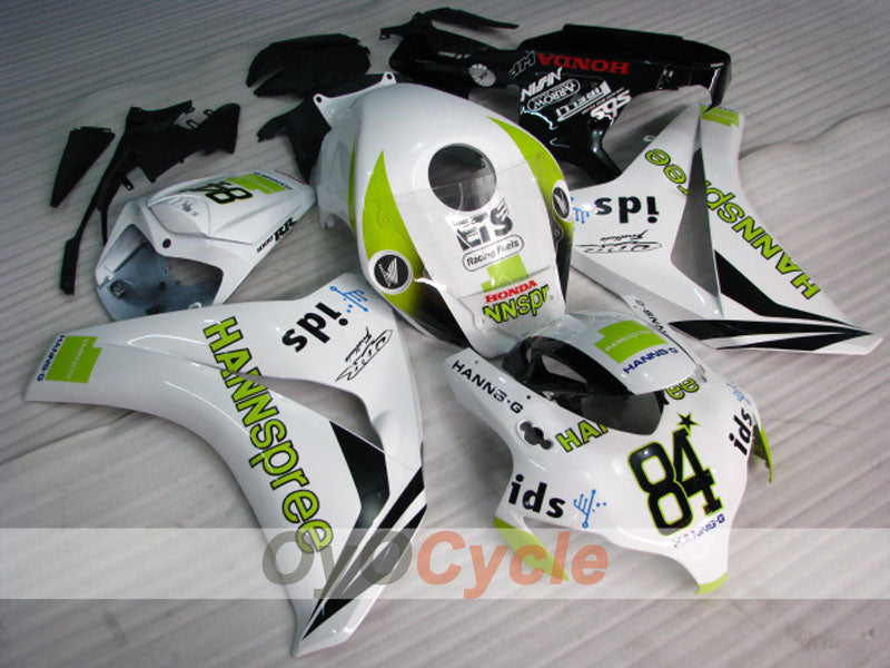 Carenado de inyección para CBR1000RR 08-11 - Blanco, Negro - HANN Spree #OYO87900686 Imagen principal del producto