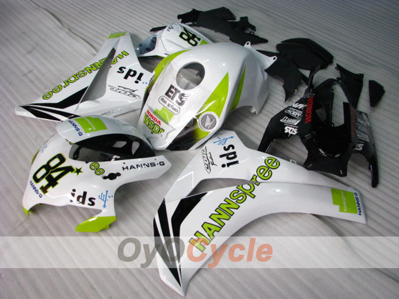 Carenado de inyección para CBR1000RR 08-11 - Blanco, Negro - HANN Spree #OYO87900686 Imagen secundaria del producto