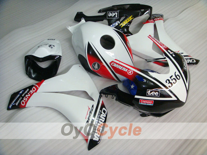 Carenado de inyección para CBR1000RR 08-11 - Blanco, Negro - Lee #OYO87900696 Imagen principal del producto