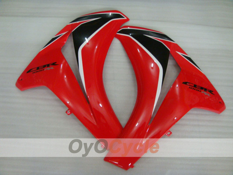 Kit de carenado por inyección para CBR1000RR 08-11 - Rojo, Negro - Estilo de fábrica #OYO87900709