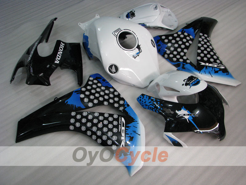 Carenado inyectado para CBR1000RR 08-11 - Blanco, Negro - Estilo de fábrica #OYO87900712 Imagen principal del producto
