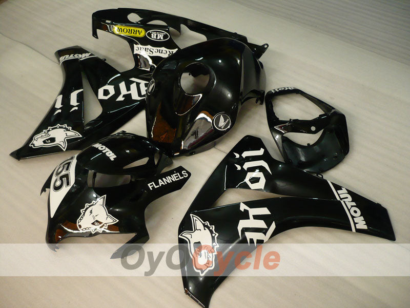 Kit de carenado de inyección para CBR1000RR 08-11 - Blanco, Negro - MOTUL #OYO87900715 Imagen secundaria del producto