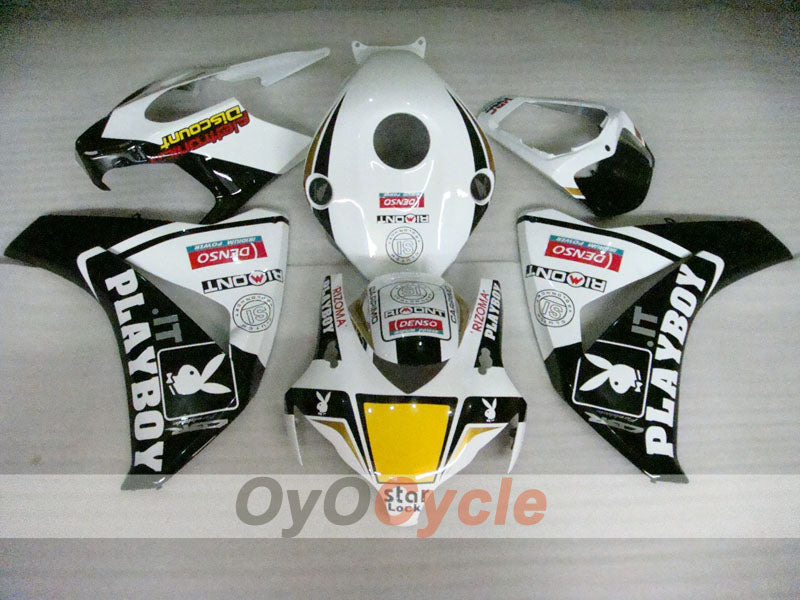 Kit de carenado por inyección para CBR1000RR 08-11 - Blanco, Negro - PlayBoy #OYO87900717 Imagen principal del producto