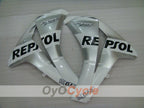 Kit de carenado por inyección para CBR1000RR 08-11 - Blanco, Plata - Repsol #OYO87900722