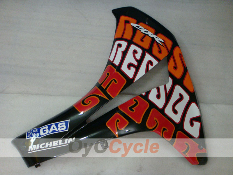 Kit de carenado de inyección para CBR1000RR 08-11 - Naranja, Negro - Rossi #OYO87900725