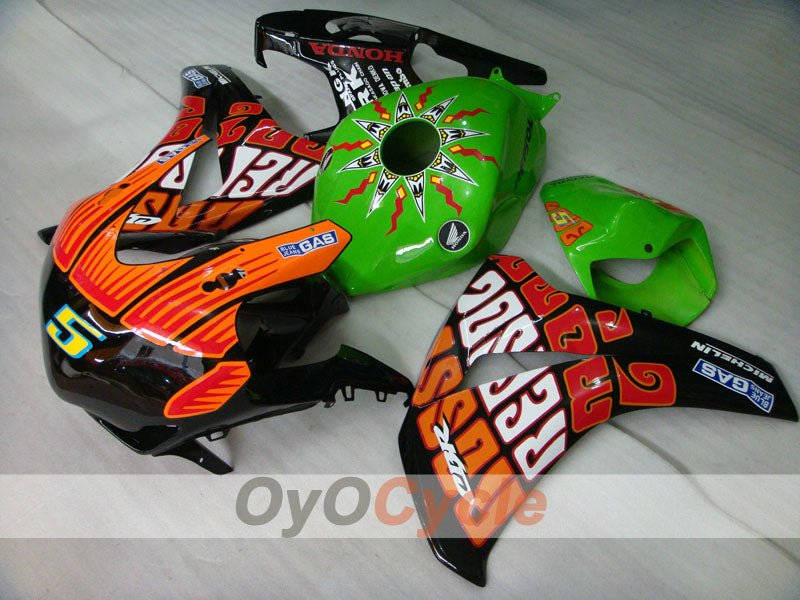 Kit de carenado de inyección para CBR1000RR 08-11 - Naranja, Negro - Rossi #OYO87900725
