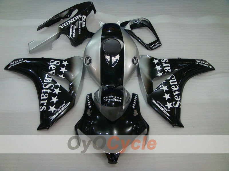 Kit de carenado por inyección para CBR1000RR 08-11 - Negro, Plata - SevenStars #OYO87900727 Imagen secundaria del producto