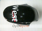 Kit de carenado de inyección para CBR1000RR 08-11 - Blanco, Negro - Oeste #OYO87900729