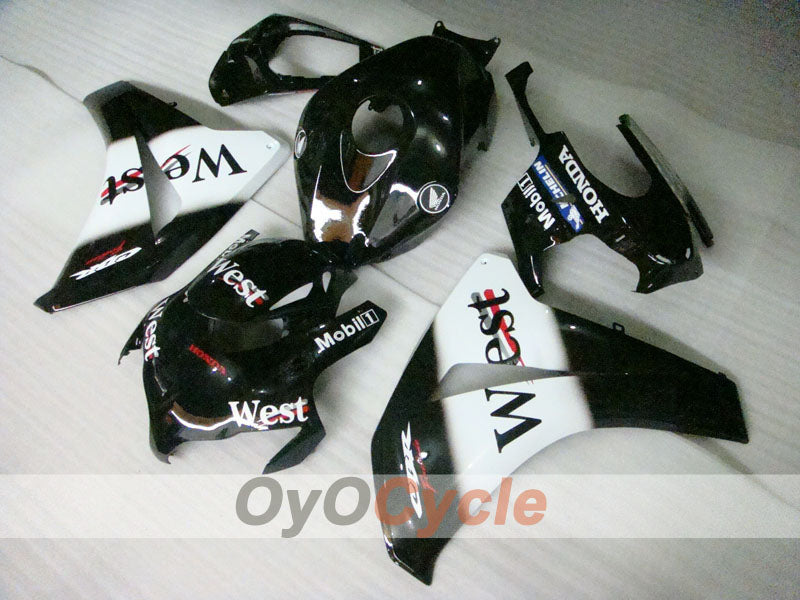 Kit de carenado de inyección para CBR1000RR 08-11 - Blanco, Negro - Oeste #OYO87900729