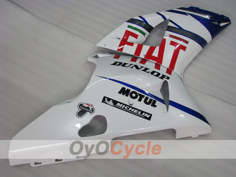Carenado de inyección para YZF-R1 98-99 - Azul, Blanco - DUNLOP, FIAT, MOTUL #OYO87900736