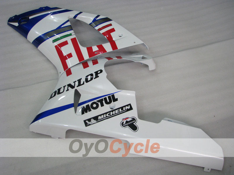 Carenado de inyección para YZF-R1 98-99 - Azul, Blanco - DUNLOP, FIAT, MOTUL #OYO87900736