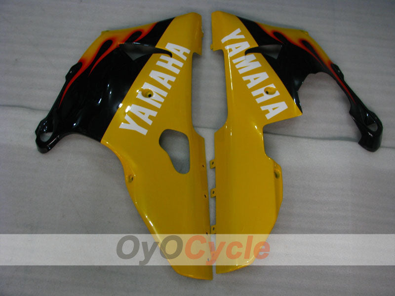 Kit de carenado por inyección para YZF-R1 98-99 - Amarillo, Negro - Llama #OYO87900740
