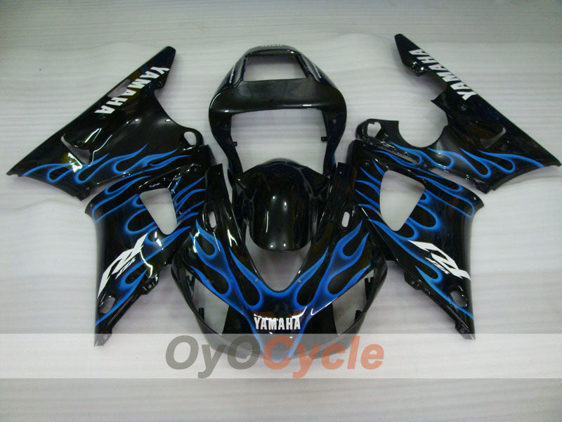 Kit de carenado por inyección para YZF-R1 98-99 - Azul, Negro - Llama #OYO87900741 Imagen secundaria del producto