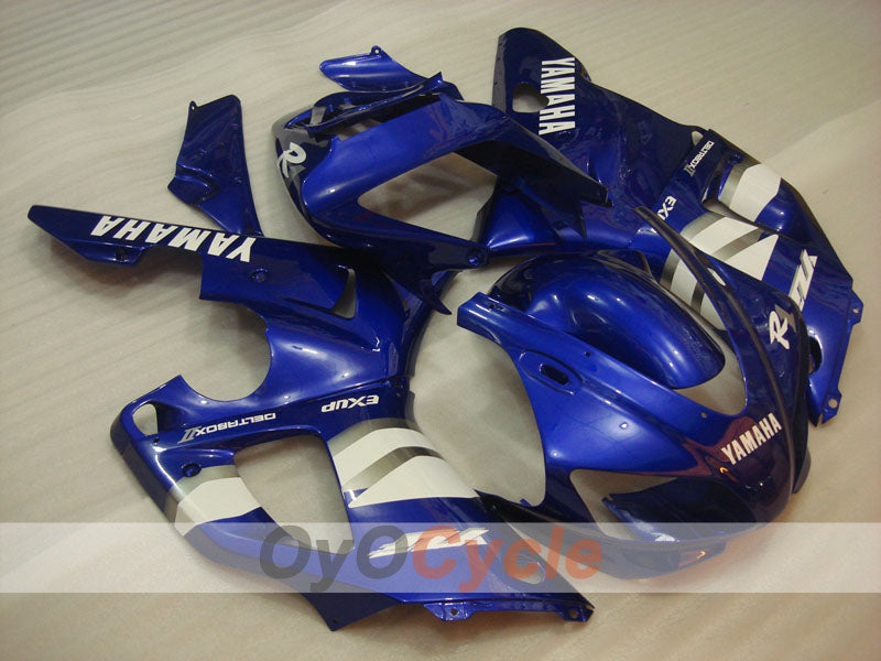 Carenado de inyección para 98-99 YZF-R1 - Morado, Blanco - Estilo de fábrica #OYO87900754