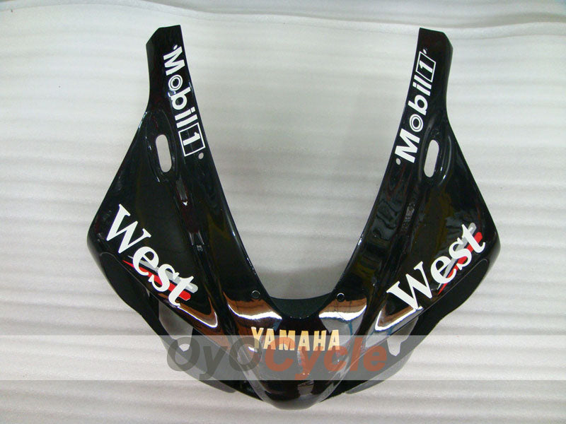 Carenado de inyección para YZF-R1 98-99 - Blanco, Negro - Oeste #OYO87900757