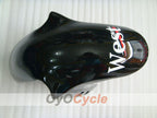 Carenado de inyección para YZF-R1 98-99 - Blanco, Negro - Oeste #OYO87900757