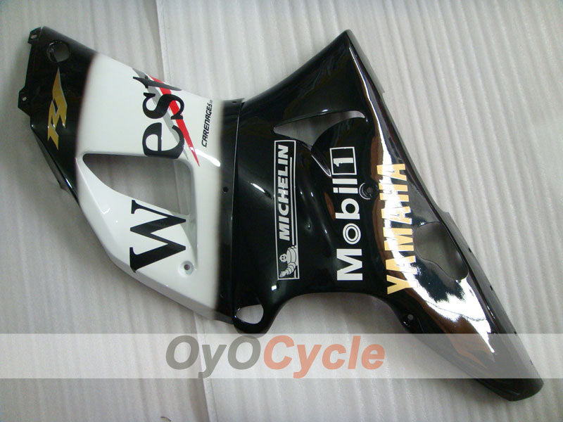 Carenado de inyección para YZF-R1 98-99 - Blanco, Negro - Oeste #OYO87900757