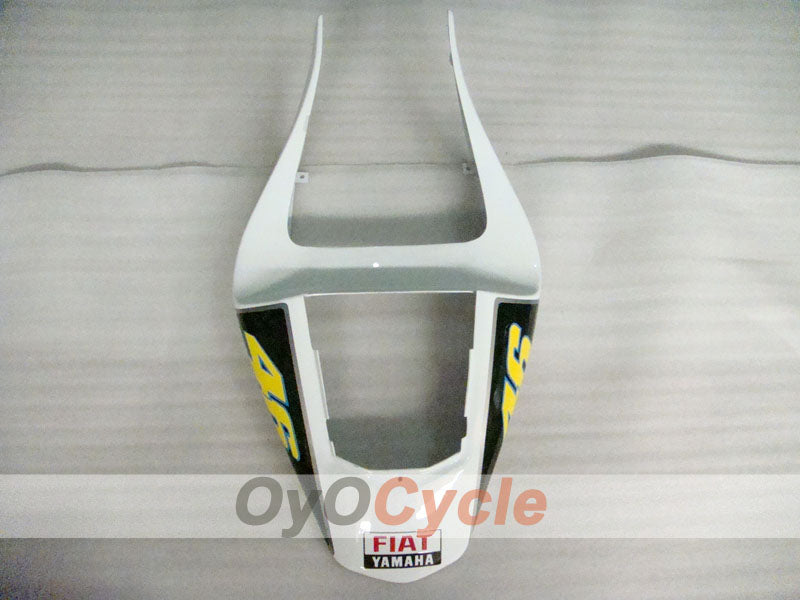 Kit de carenado por inyección para YZF-R1 00-01 - Azul, Blanco - FIAT, MOTUL #OYO87900760