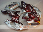 Kit de carenado por inyección para YZF-R1 00-01 - Rojo, Plata - Fortuna #OYO87900769