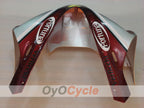 Kit de carenado por inyección para YZF-R1 00-01 - Rojo, Plata - Fortuna #OYO87900769