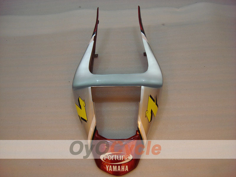 Kit de carenado por inyección para YZF-R1 00-01 - Rojo, Plata - Fortuna #OYO87900769