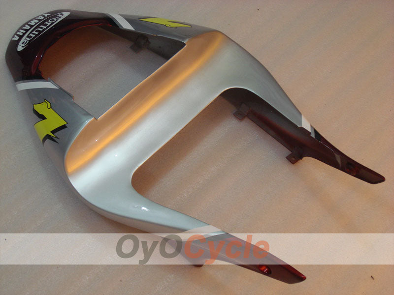Kit de carenado por inyección para YZF-R1 00-01 - Rojo, Plata - Fortuna #OYO87900769