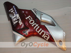 Kit de carenado por inyección para YZF-R1 00-01 - Rojo, Plata - Fortuna #OYO87900769