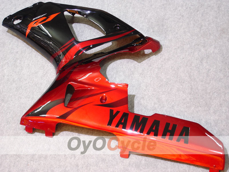 Kit de carenado por inyección para YZF-R1 00-01 - Negro - Estilo de fábrica #OYO87900778