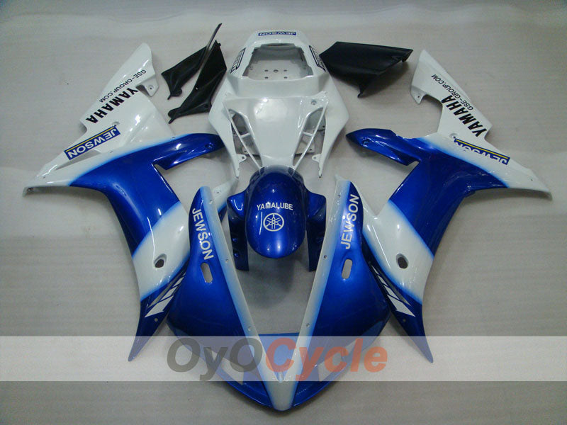 Carenado de inyección para YZF-R1 02-03 - Azul, Blanco - JEWSON #OYO87900800 Imagen secundaria del producto
