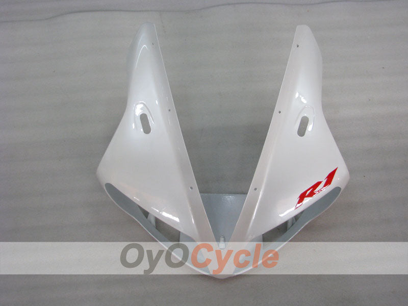 Carenado de inyección para YZF-R1 02-03 - Rojo, Blanco - Llama #OYO87900808