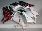 Carenado de inyección para YZF-R1 02-03 - Rojo, Blanco - Llama #OYO87900808