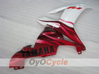 Carenado de inyección para YZF-R1 02-03 - Rojo, Blanco - Llama #OYO87900808