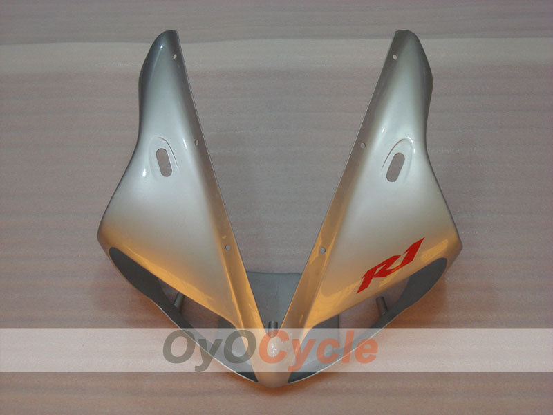 Carenado de inyección para YZF-R1 02-03 - Negro, Plata, Mate - Estilo de fábrica #OYO87900809